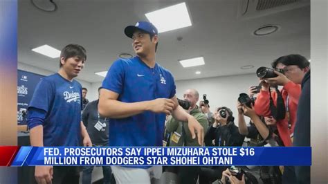 Prosecutors Say Ippei Mizuhara Stole $16 Million From Shohei .